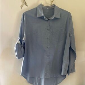 Light Blue Button-Up Shirt